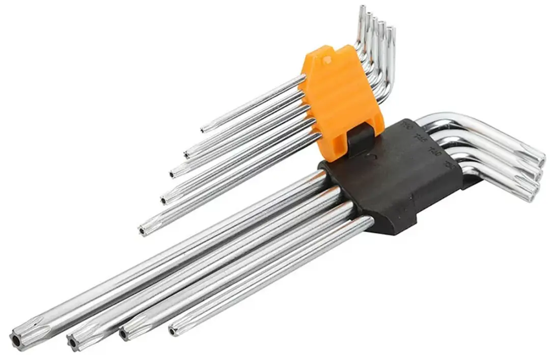 SET DE 9 LLAVES HEXAGONALES EXTRALARGO
