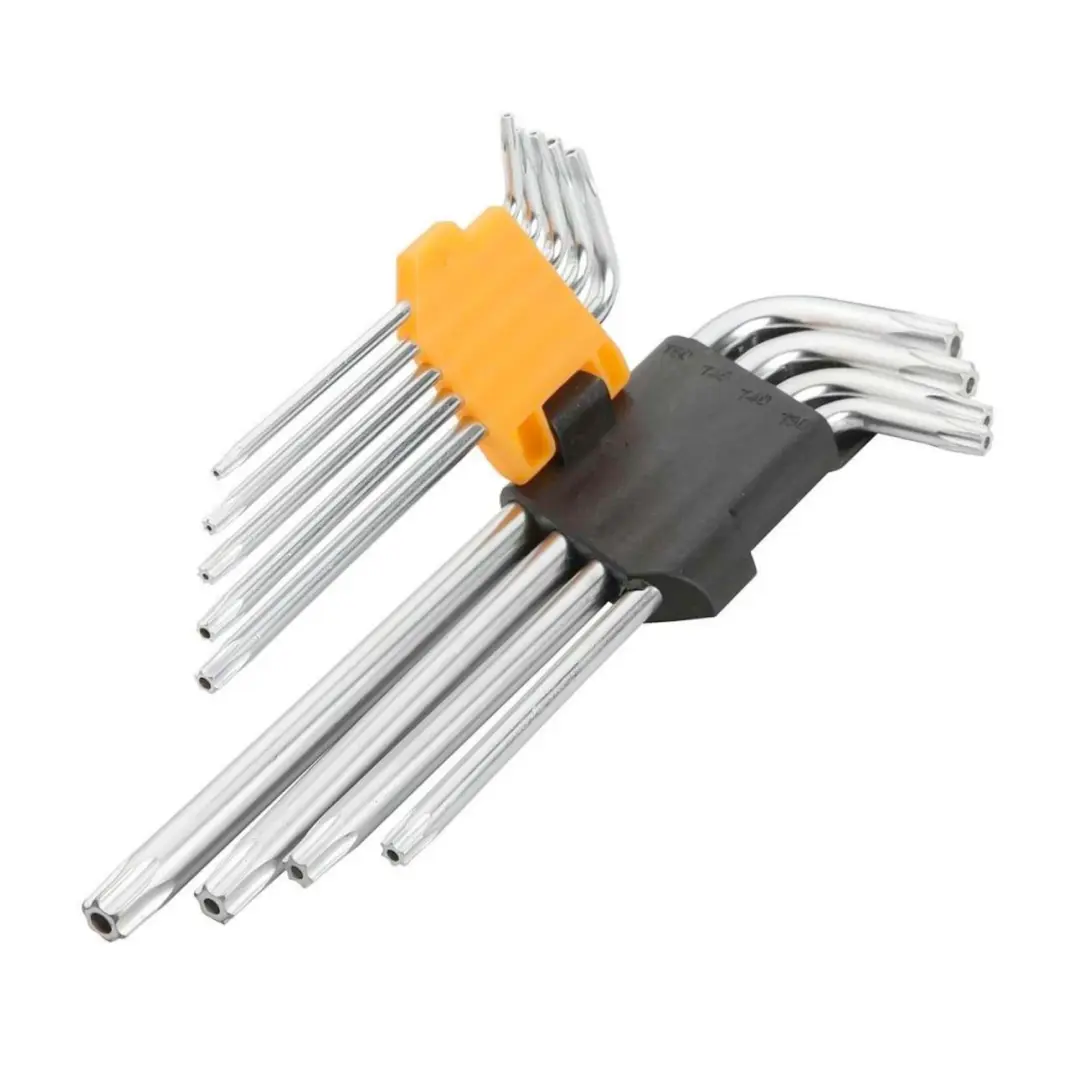SET DE 9 LLAVES HEXAGONALES LARGO