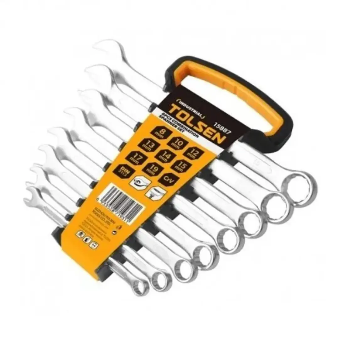 JUEGO DE LLAVES COMBINADAS 8 PCS