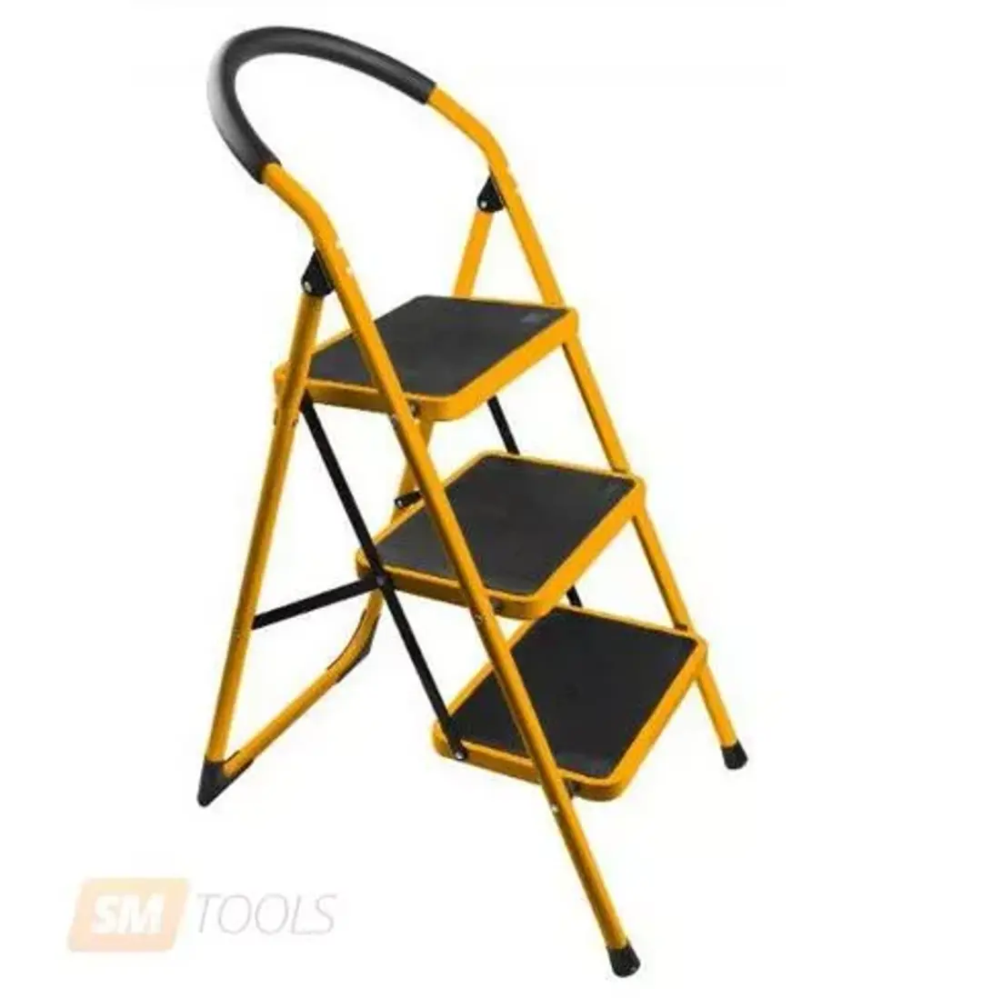 ESCALERA DE ACERO 3 ESCALONES CAP 150KGS