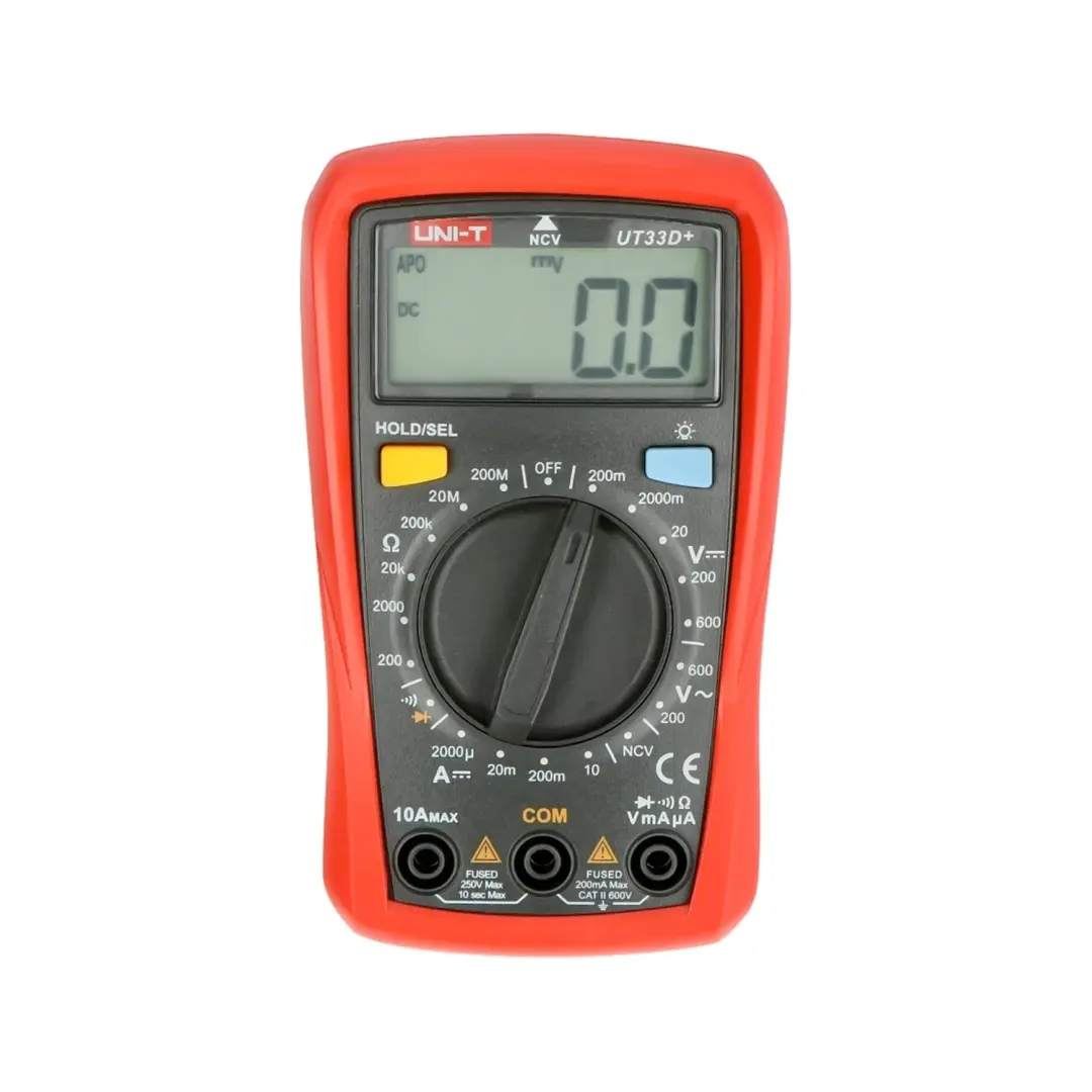 MULTIMETRO DIGITAL CON PANTALLA LCD