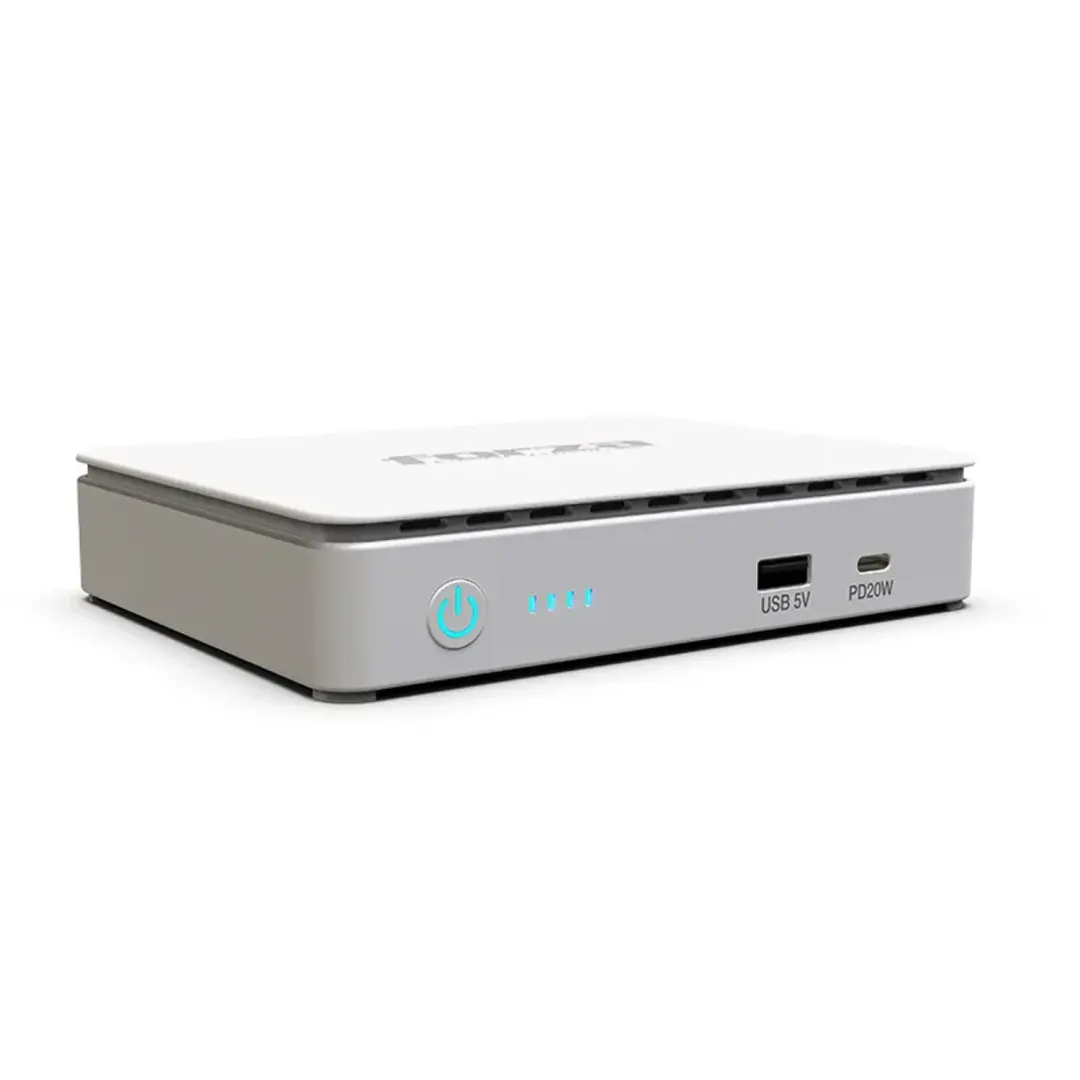 UPS PoE y banco de energía USB-C