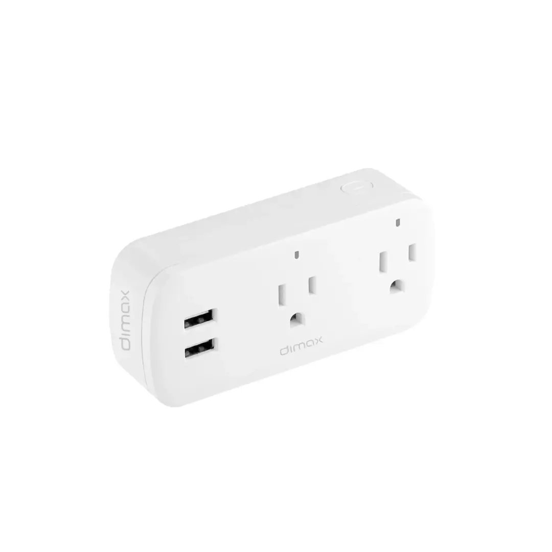 ENCHUFE SMART DE 2 TOMAS + 2 USB_WIFI