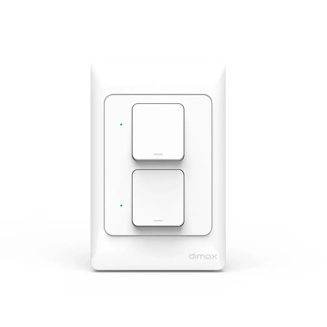 INTERRUPTOR SMART BLANCO WIFI 2 TOMAS