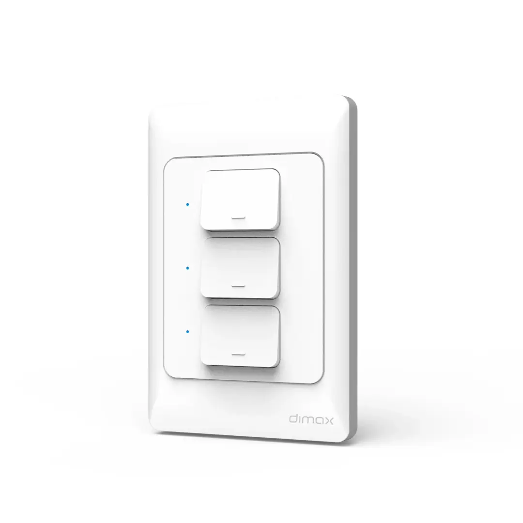 INTERRUPTOR SMART BLANCO WIFI 3 TOMAS