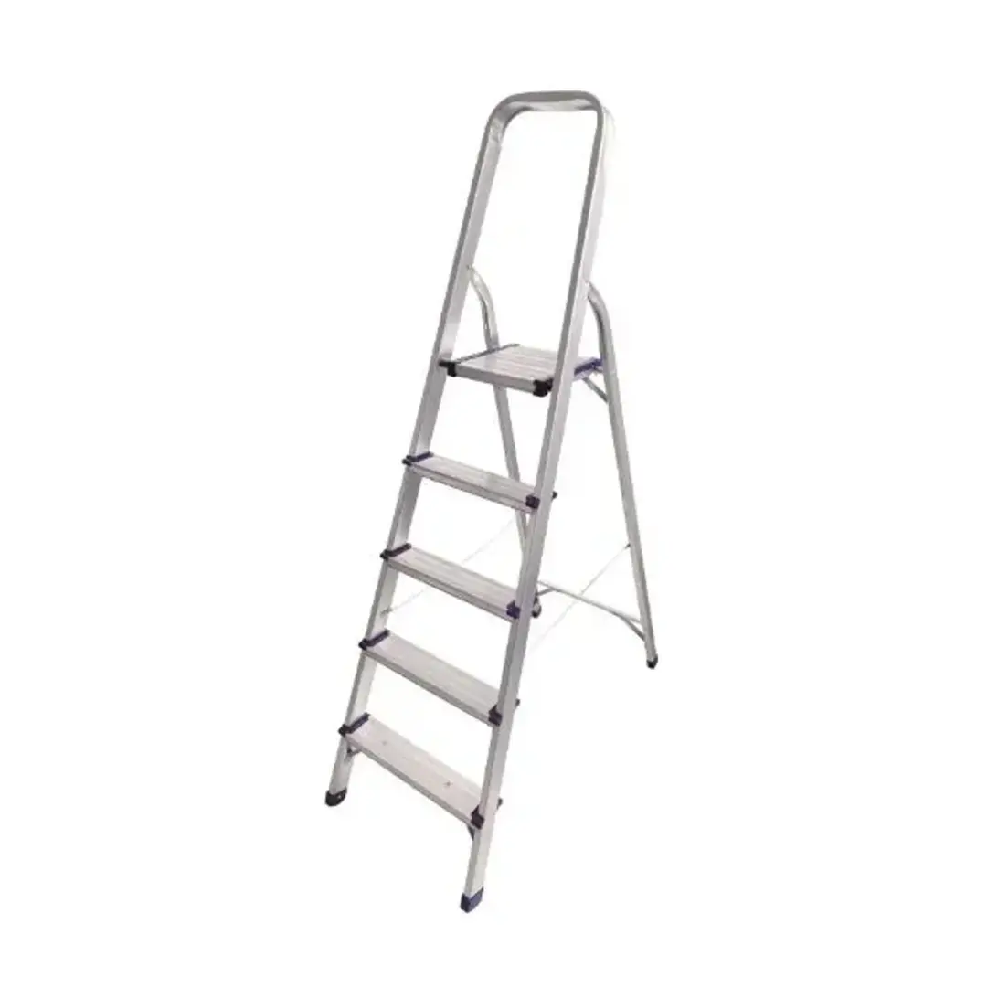 ESCALERA DE ALUMINIO DE 5 PELDAÑOS TIPOD