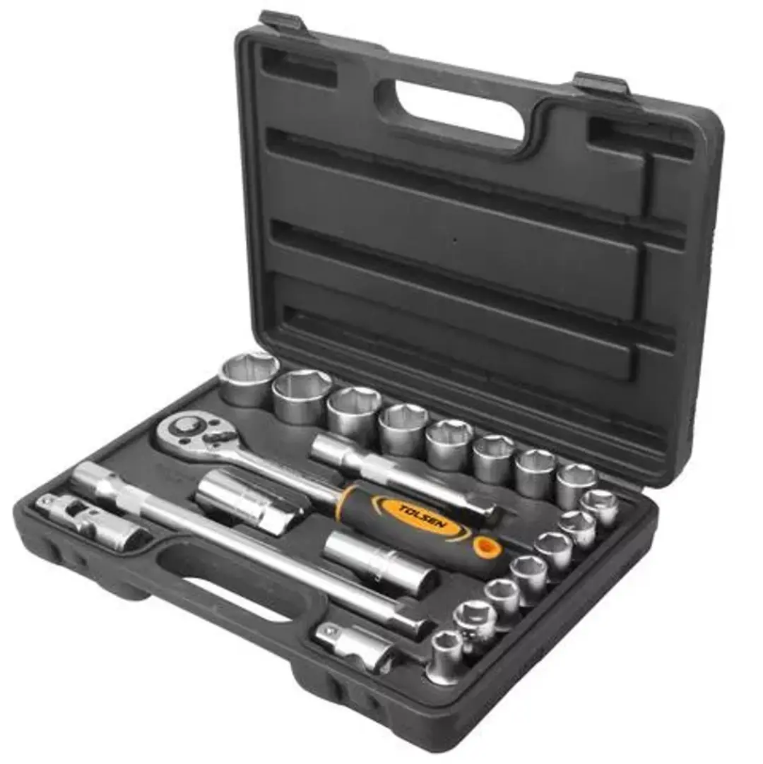 SET DE 22 PIEZAS DE DADOS 1/2"