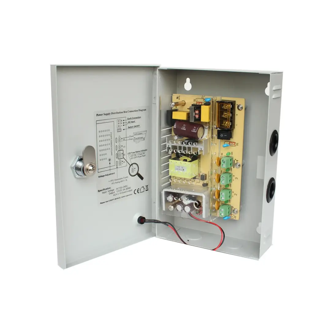FUENTE SUPERVISADA 12VDC *4A*4 SALIDAS