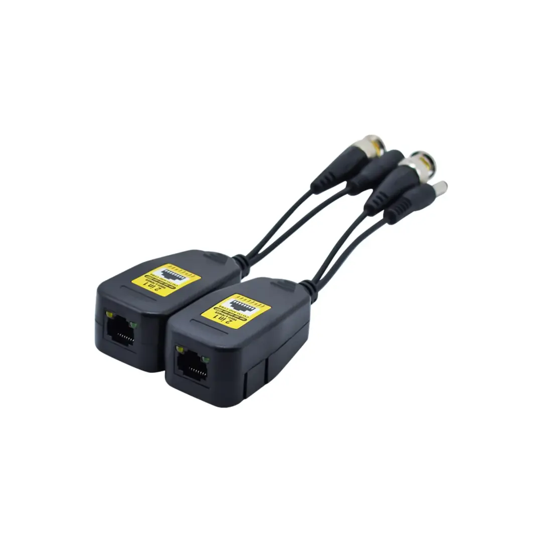 VIDEO BALUN PASIVO 1-CH HD-ENERGÍA/DATOS
